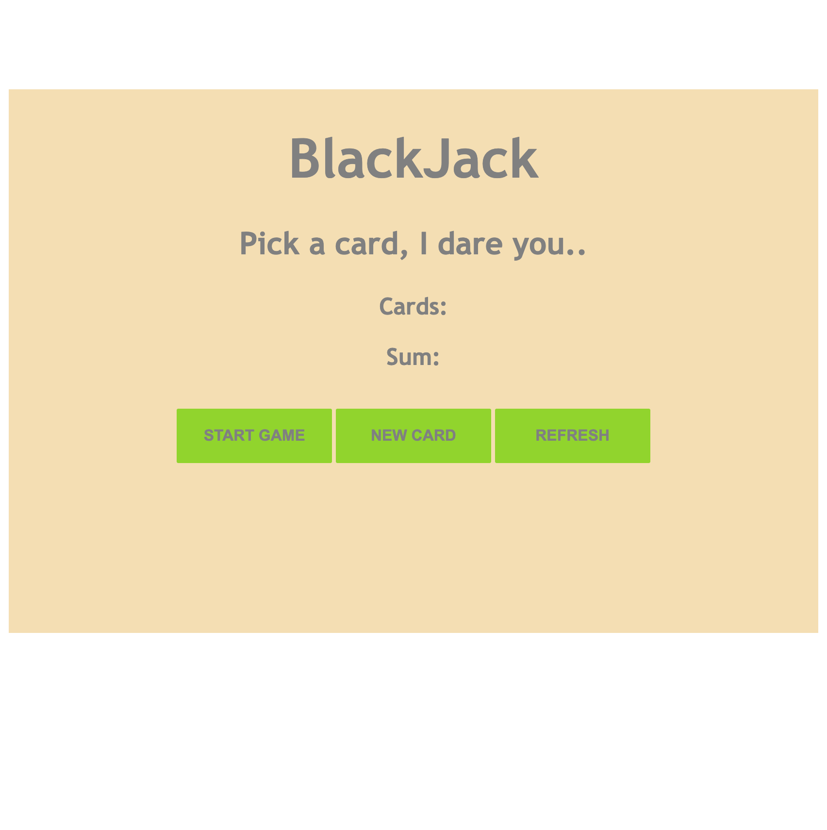 blackjack